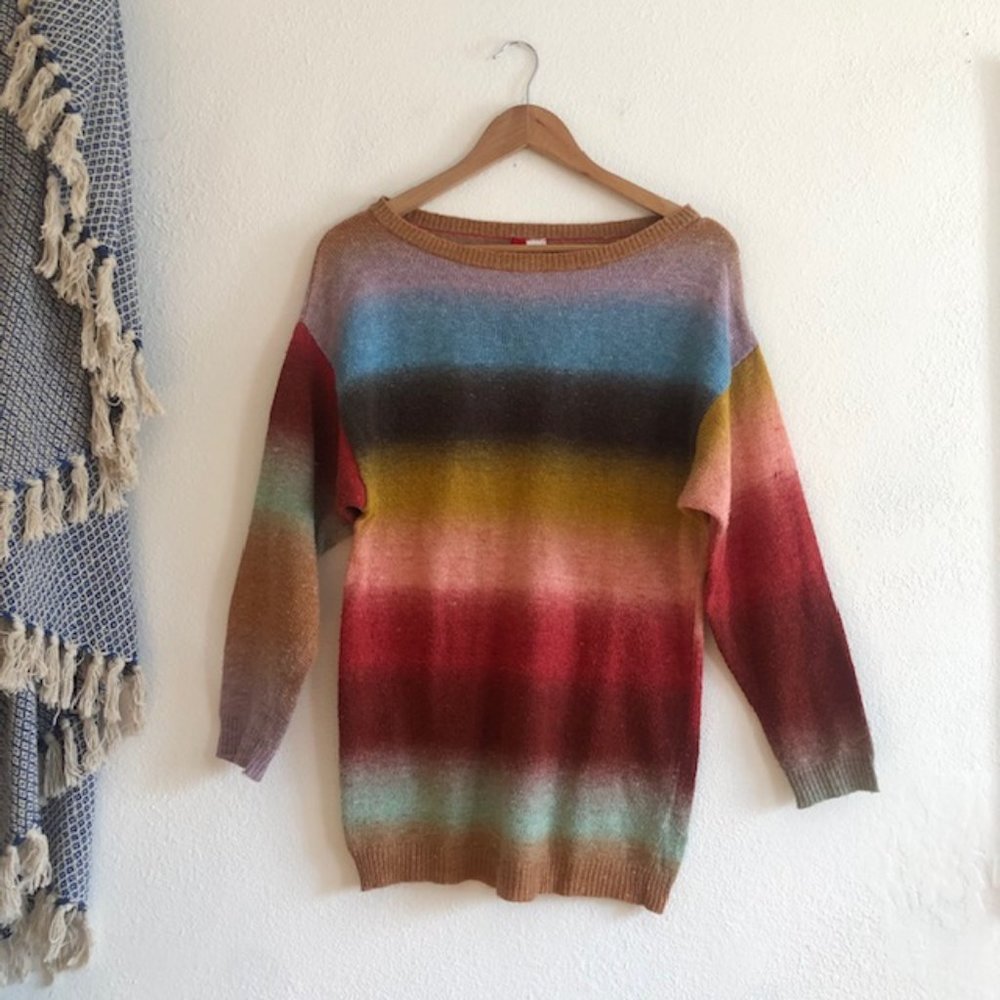 Light Multi-Colored Sweater
